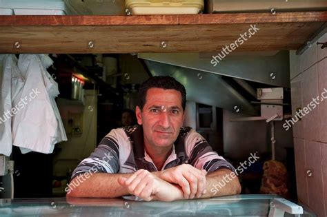 Mario Remi Who Runs Lebanese Kebab Editorial Stock Photo Stock Image