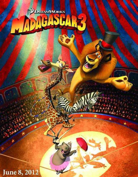 Madagascar 3 May Take The Top Spot In Ticket Sales This Weekend