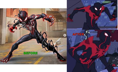 Maximum Venom Ultimated Spider Manmiles Morales By T Ten On Deviantart