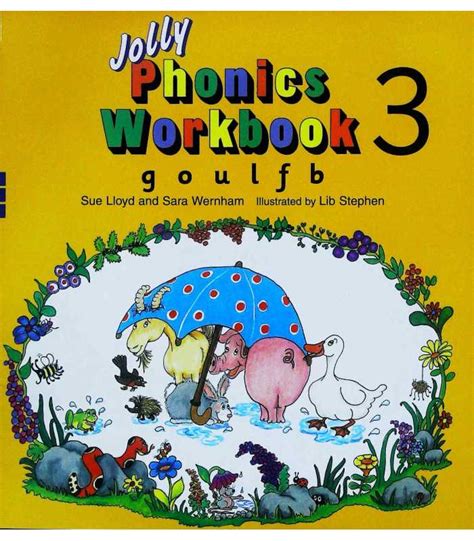 Jolly Phonics Workbook 3 Sue Lloyd Sara Wernham 9781870946537