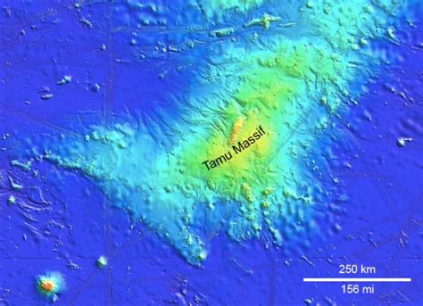 Tamu Massif World S Biggest Volcano Stripped Of Title Volcano Geology Ocean Science