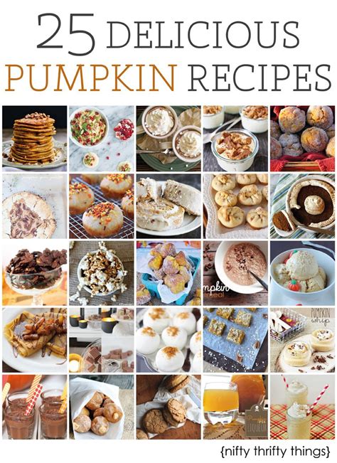 {25 delicious pumpkin recipes} pumpkin recipes delicious pumpkin recipes