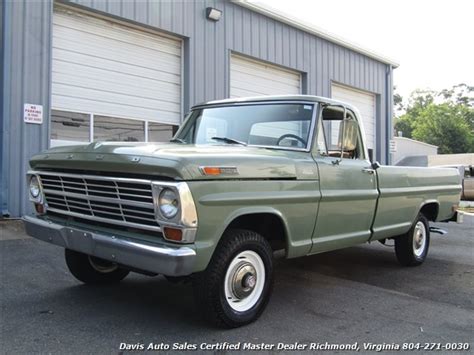 1969 Ford F100 Contractor Special 4x4 Custom Cab Long Bed Sold
