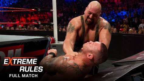 Full Match Randy Orton Vs Big Show Extreme Rules Match Wwe