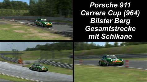 Bilster Berg Gesamtstrecke Mit Schikane Porsche 911 Carrera Cup 964