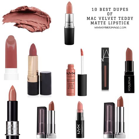 Dupes For Mac Velvet Teddy Matte Lipstick From Drugstore Luxury Brands