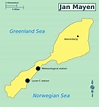 Detailed map of Jan Mayen island | Jan Mayen | Europe | Mapsland | Maps ...