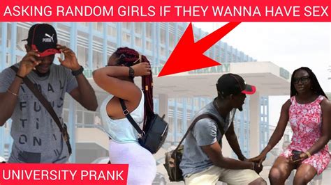 Asking Random Girls If They Wanna Have Sex Social Experiment Youtube