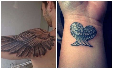 tatuajes de alas de angel  de lo  quieras mira