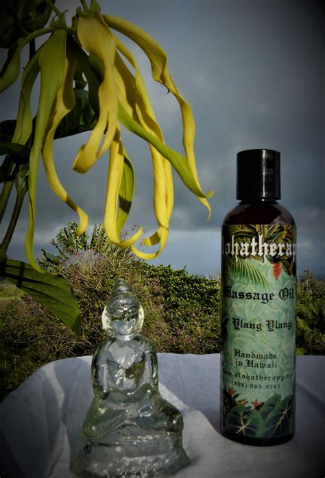 Ylang Ylang Massage Oil Bath And Body Oil Alohatherapy