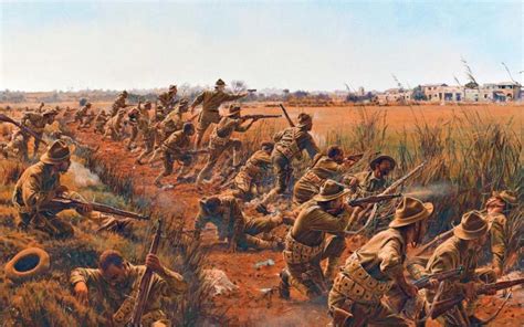 Art First World War 1 Ww1 Battle Soldiers Springfield Springfield M1903