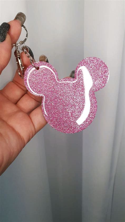 Chaveiro Em Resina Mickey Rosa Disney No Elo7 Magicmic 1601ab4