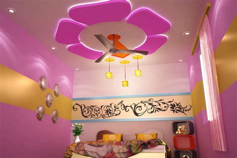 Designer False Ceiling Ideas Designs For Kids Room Saint Gobain Gyproc