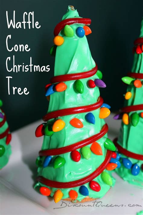 Available in this compilation are christmas ice cream cakes, christmas ice cream brownies, christmas ice cream sandwich, christmas ice cream cookies, christmas ice cream bites, christmas ice cream drinks (few), christmas ice cream pies and just everything you can do with this ingredient. 52 Weeks of Pinterest: Week 46 - Waffle Cone Christmas ...