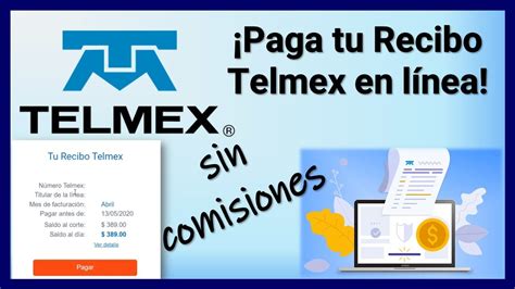 ¿cómo Registrarte En Mi Telmex Y Pagar Tu Recibo Por Internet Sin Comisiones Telmex ☎️ Youtube