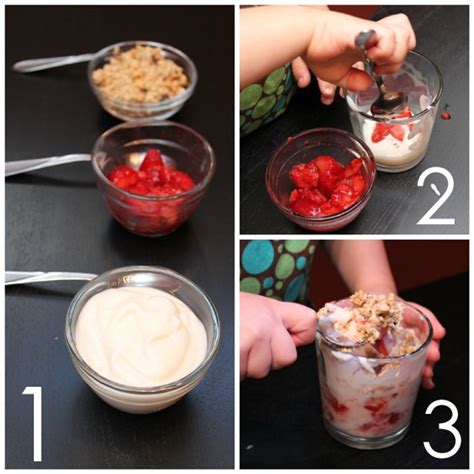 Kids Fruit And Yogurt Parfait B Inspired Mama