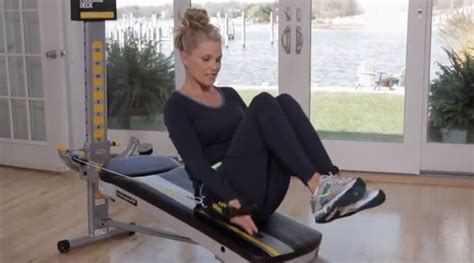 Fun Ab Workout With Christie Brinkley Total Gym Pulse Total Gym Abs Workout Gym Total Ab