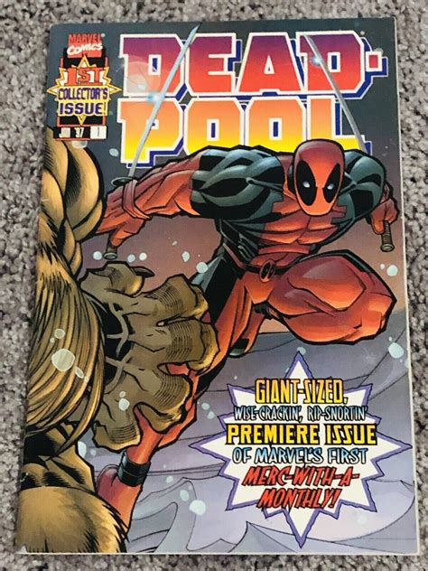 Deadpool 1 1997 1st Appearance Of Blind Al Comic Book Zone
