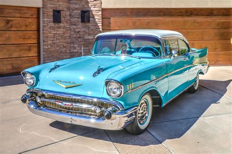 Bid For The Chance To Own A Restored 1957 Chevrolet Bel Air 2 Door