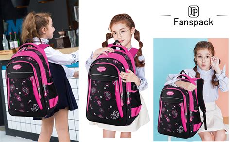 Fanspack School Bags For Girls Backpack 2019 New Cute Casual Satchel Backpack For Girls Bags For