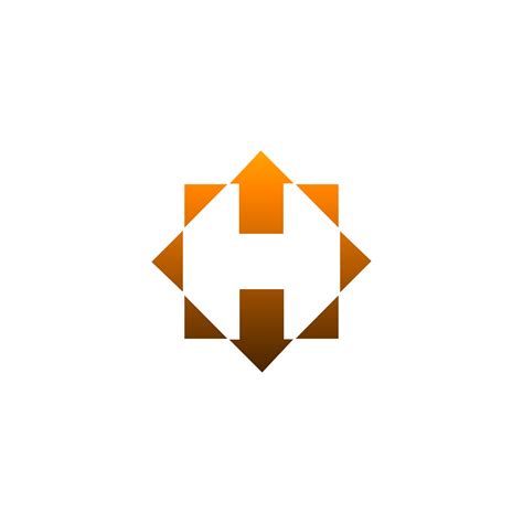 Letter H Logo Design Concept Template 611044 Vector Art At Vecteezy