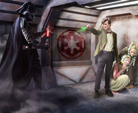 Geek Art Gallery Mash Up Doctor Who Star Wars
