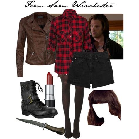 Fem Sam Winchester Supernatural Outfits Supernatural Inspired