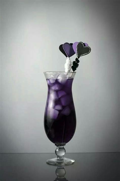 Pin By Teresa Langston On I Love Purple Purple Drinks Purple Cocktails Pretty Drinks