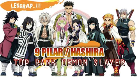 Bahas Lengkap 9 Pilar Pembasmi Iblis Kimetsu No Yaiba Demon