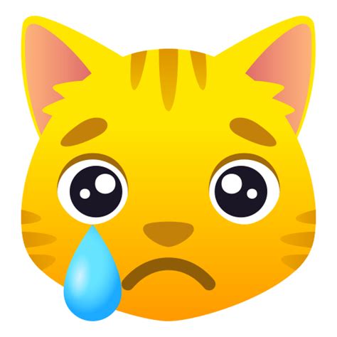 Emoji 😿 Chat Qui Pleure à Copiercoller Wprock