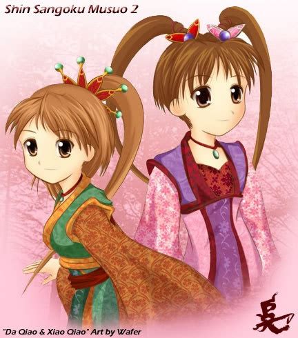 Da Qiao And Xiao Qiao Anime Kimono Dynasty Warriors Anime