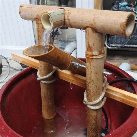 Japanese Water Fountain Awesome Diy Bamboo Fountain Japanese Water