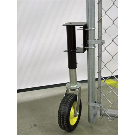 4 Season Supply Deluxe Gate Wheel With Suspension And Flat Free Tire