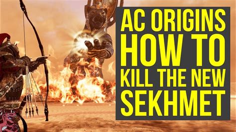 Assassin S Creed Origins Trial Of The Gods How To Kill New Sekhmet Ac