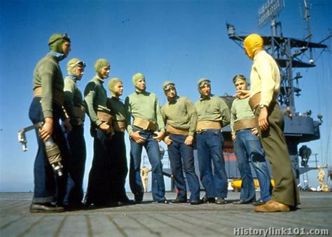 Flight Deck Crews Navy Training Film Catapulting On A Carrier The