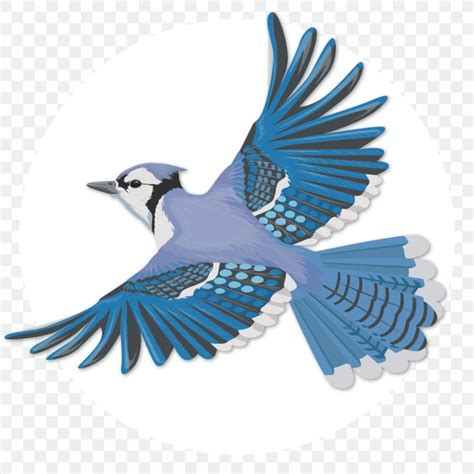 Flying Blue Bird Clip Art