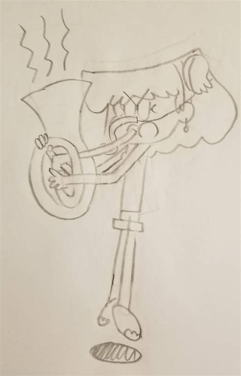 Lori As An Elephant Playing A Tuba Loudly By Patricksiegler1999 On