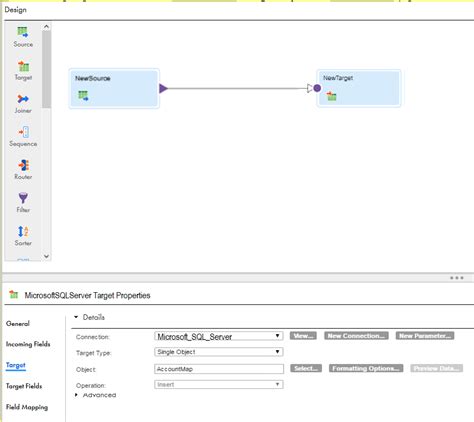 Microsoft Sql Server Mapping Task Example