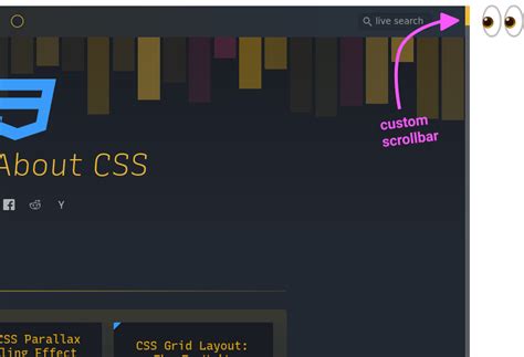 Styling Scrollbars With Css The Modern Way To Style Scrollbars
