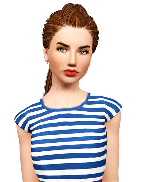 Skysims 223 Hairstyle Retextured By Pocket Sims 3 Hairs Sims Hair