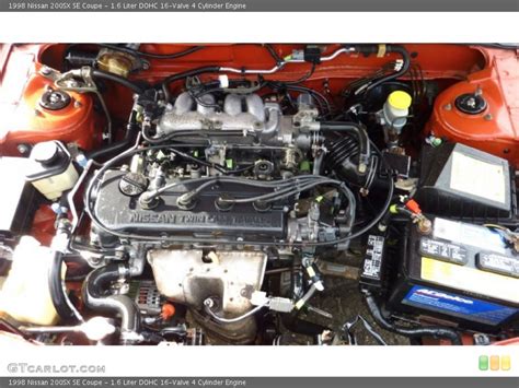 16 Liter Dohc 16 Valve 4 Cylinder Engine For The 1998 Nissan 200sx