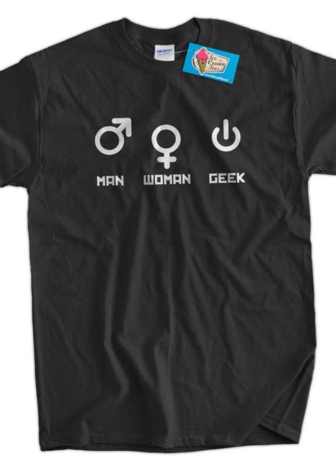 Computer Geek T Shirt Funny Nerd Man Woman Geek T Shirt Ts