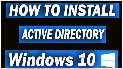 How To Install Active Directory Users And Computers On Windows YouTube
