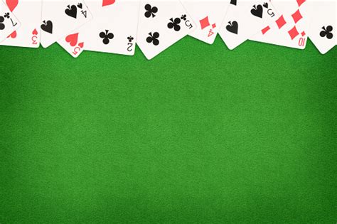 Certain online casinos may charge fees for depositing with a credit card, so it is always worth reading the terms and conditions beforehand. Cards On Green Felt Casino Table Background Stock Photo - Download Image Now - iStock