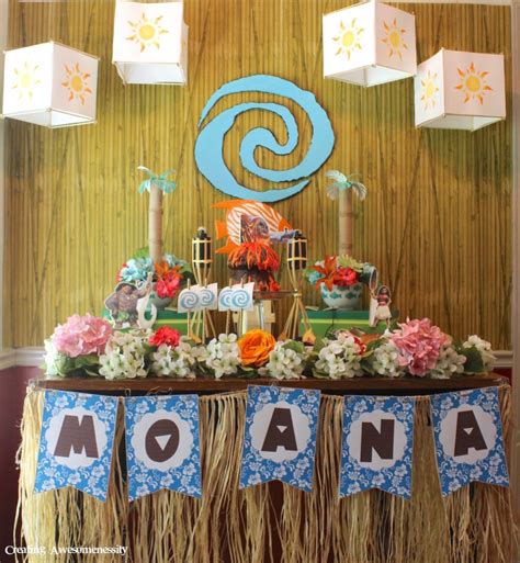 See more ideas about luau party, luau birthday, luau birthday party. Free Printable Moana Birthday Invitation and Party Ideas ...