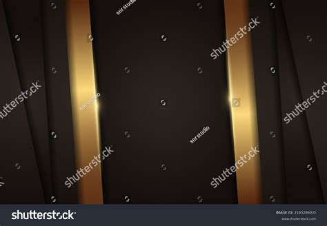 Luxury Brown Golden Gradient Background Stock Vector Royalty Free