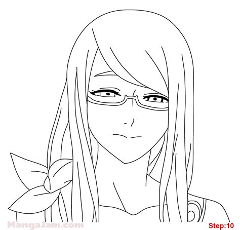 How To Draw Rize Kamishiro From Tokyo Ghoul