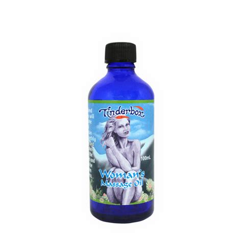 Natural Massage Oil Womans Massage Oil Tinderbox