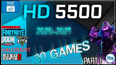 🔵intel Hd Graphics 5500 In 20 Games 2021 Part 1 Youtube