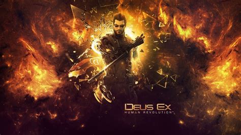 Wallpaper Video Game Api Ledakan Deus Ex Human Revolution